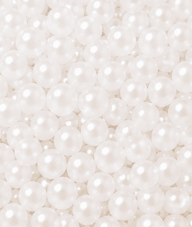Plastic filling granules