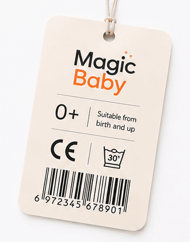 Magic Baby product label